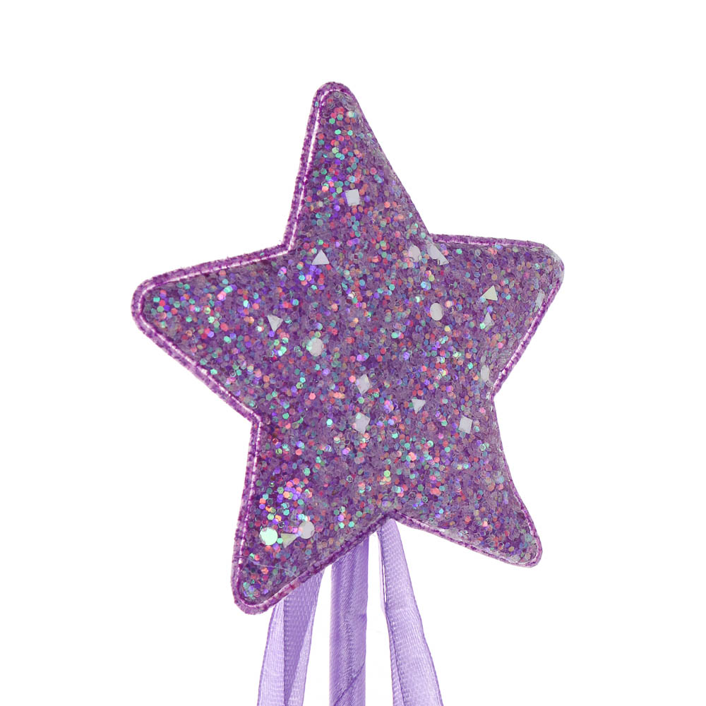 Набор 2 предмета (ободок и волшебная палочка), полиэстер, пластик, 5 дизайнов - #7