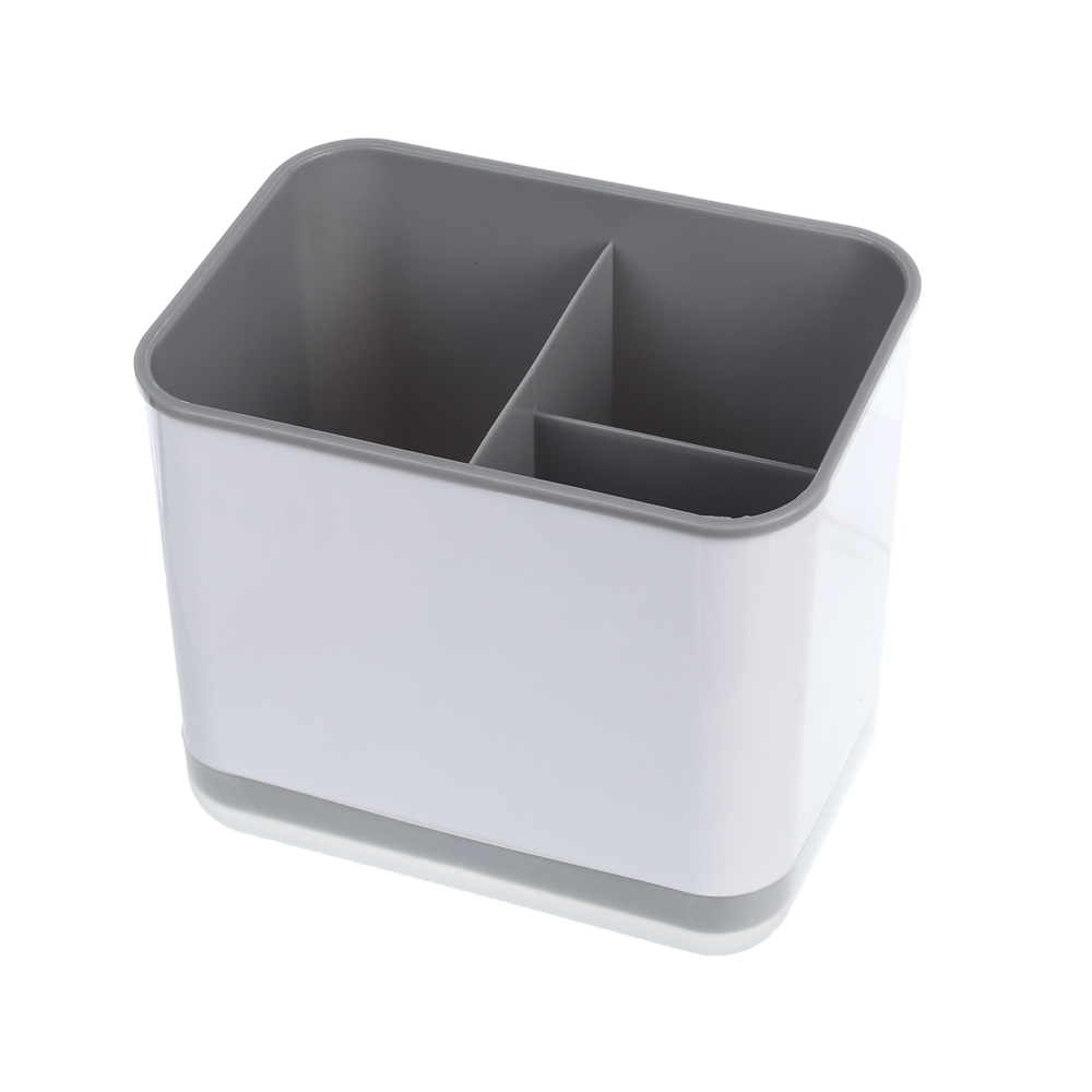 Подставка для столовых приборов тм VETTA, 14,9x10x13,5см, полипропилен, цвет белый - #3