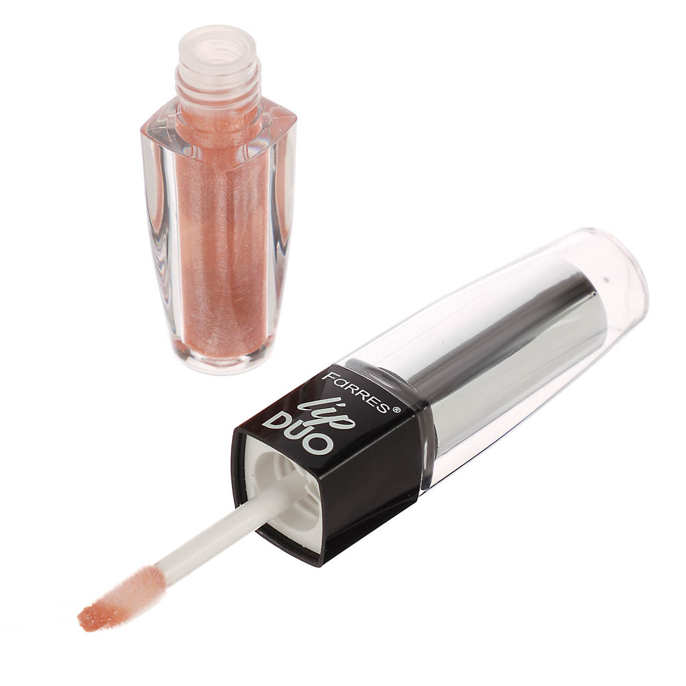 Блеск увлажняющий + помада для губ 2 в 1, тм Farres 4 г - #7