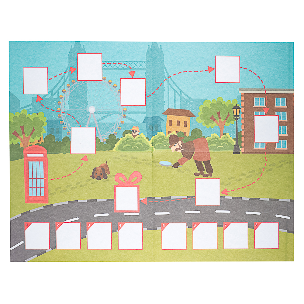 ПРОФ-ПРЕСС Квест в поисках подарка, в конверте, 24,0х32,5 см, 4 дизайна - #4