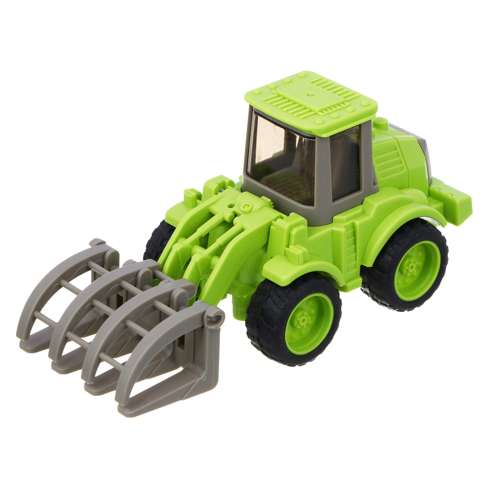 ИГРОЛЕНД Машинка "Агротехника", инерция, РР, 12х7х6,2 см, 5 дизайнов - #1