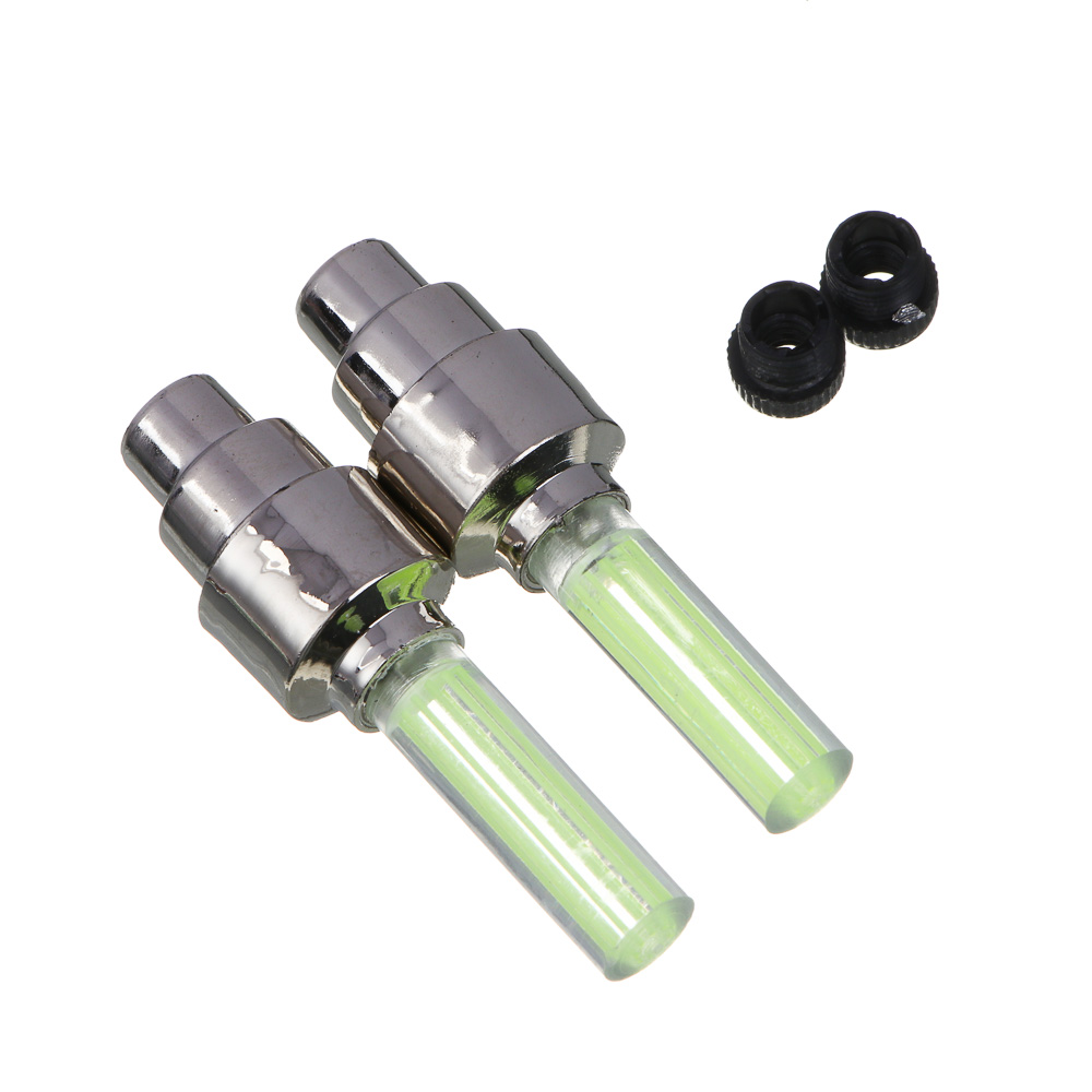 РОКОТ Набор 2шт колпачков на ниппель светящихся при движении, желтый - #2