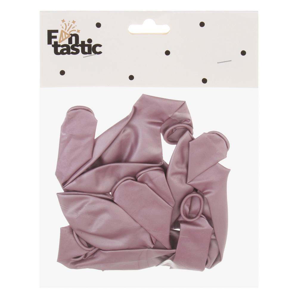 Набор воздушных шаров тм Fntastic, цвет хром, 10 шт, 12" 6 цв. - #4