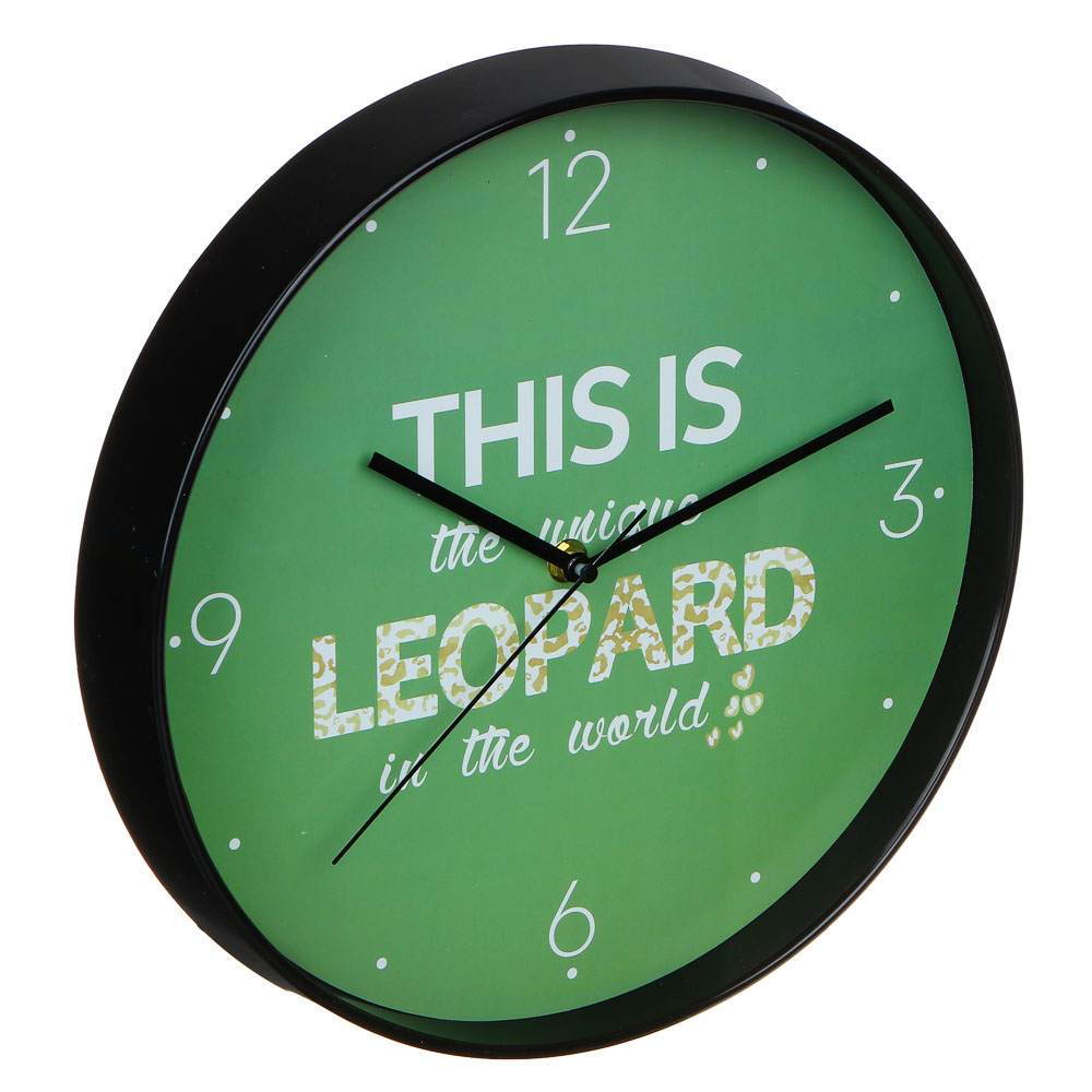 LADECOR CHRONO Часы настенные круглые, пластик, 30х30х4 см, 4 цвета - #3