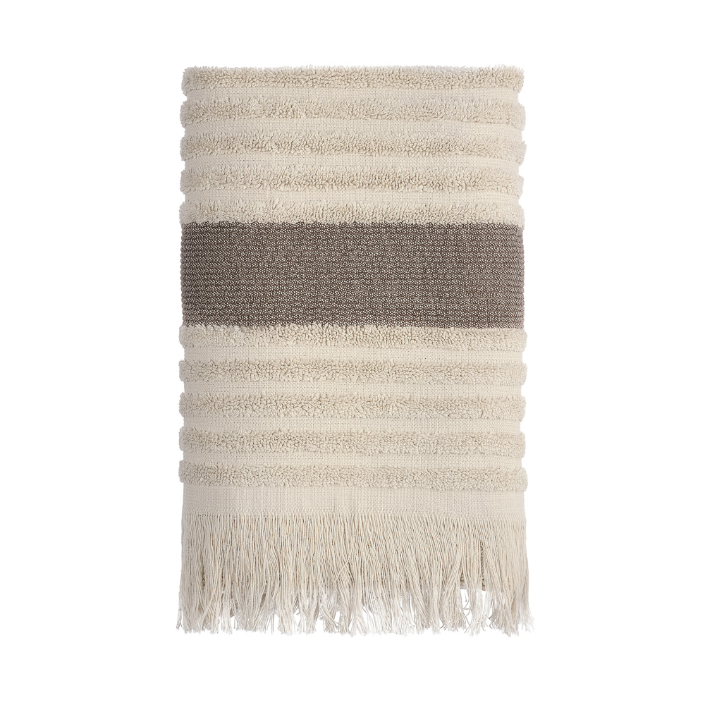 PROVANCE Хейзел Полотенце махровое, 100% хлопок, 50х90см, 500гр/м, бежевый - #7