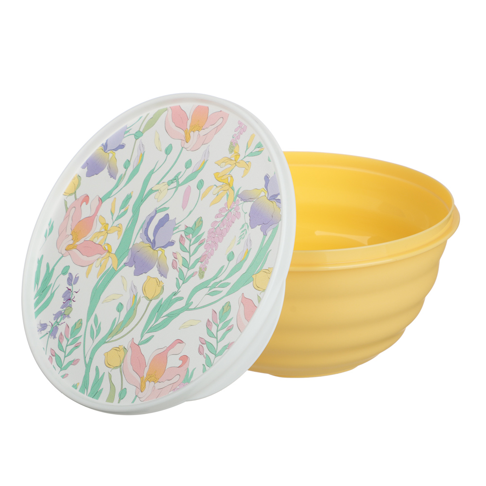 Ботаника Миска Latina 1,1л с крышкой, пластик, 3 цвета - #5