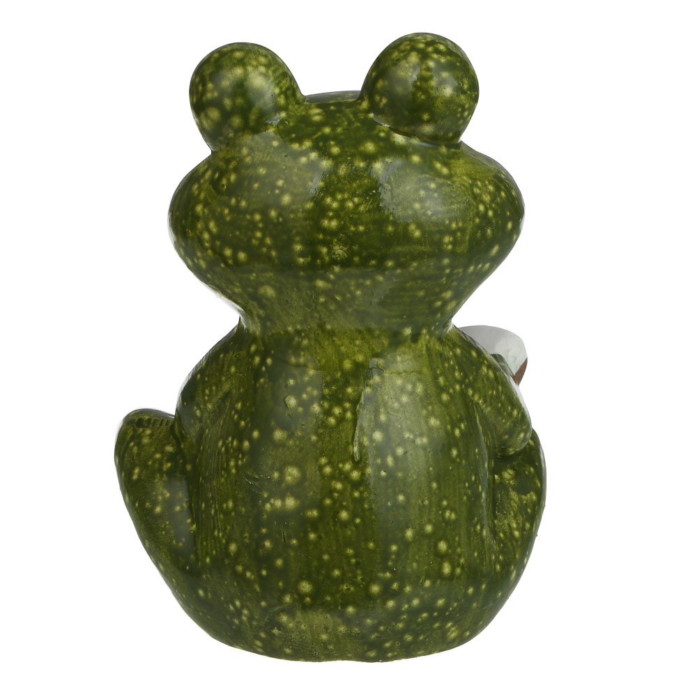 Фигура садовая "Лягушка" тм INBLOOM, 11х10,5х15см, глина - #5