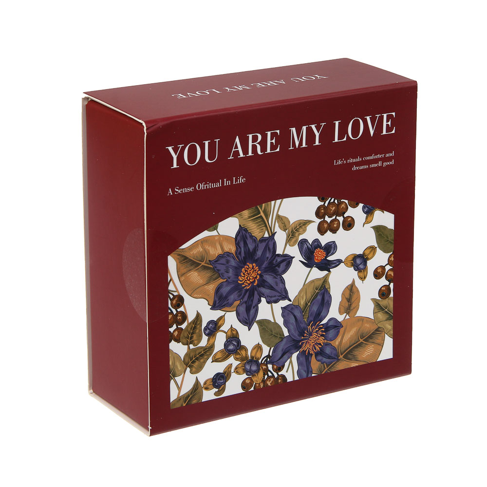 Набор свечей в подарочной упаковке 15х15х6 см, 5 предметов, парафин, воск, 2 вида - #11