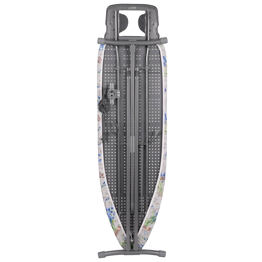 VETTA Доска гладильная 122х40х90см, металл, подставка под утюг с термоустойчивыми вст, удл.1,6м Н10 - #9