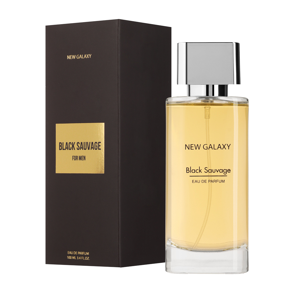 NEW GALAXY Парфюмерная вода мужская Black Sauvage, 100 мл - #1