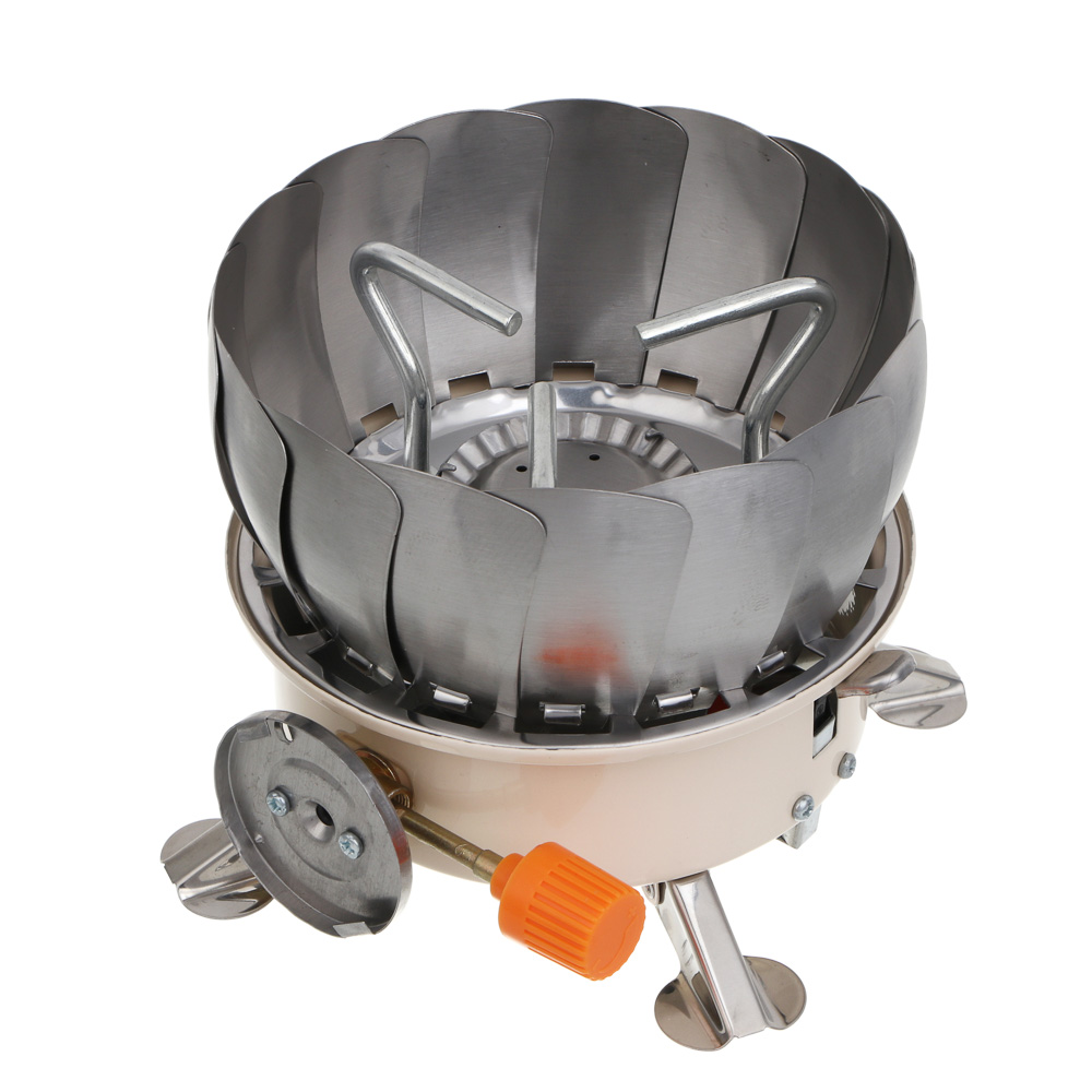 Плитка газ. к бал. с цанг. захватом тм BY Русские Супергерои, портативная, с лепестками, малая - #4