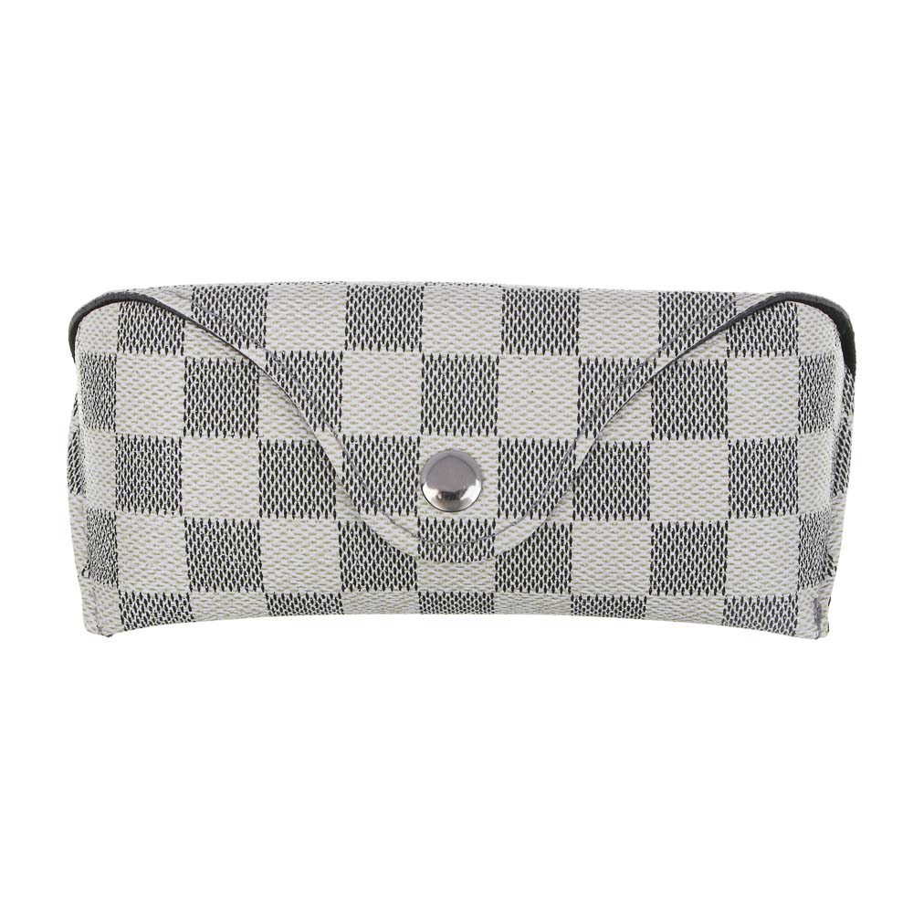 ЮL Футляр для солнцезащитных очков на кнопке, ПУ, 16,5х6,5см, 4 цвета - #2