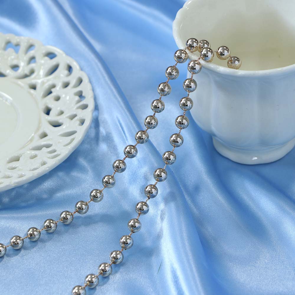 СНОУ БУМ Бусы 0,8x270 см, пластик, микс, 26-746 - #12