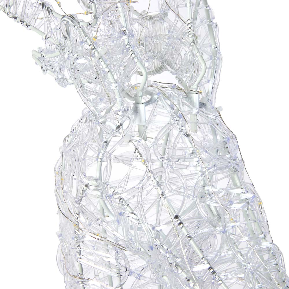 СНОУ БУМ Олень, 160 LED, 83 см, белый, постоянное свечение - #3