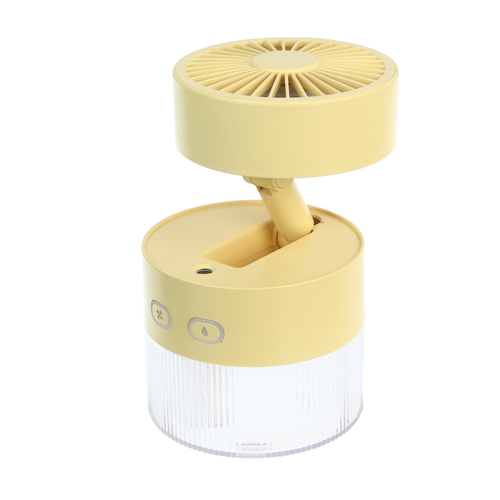 Вентилятор с увлажнителем тм LEBEN 3.7в/1200мАч, 350мл, d11см, USB-кабель, цвет в ассортименте - #6