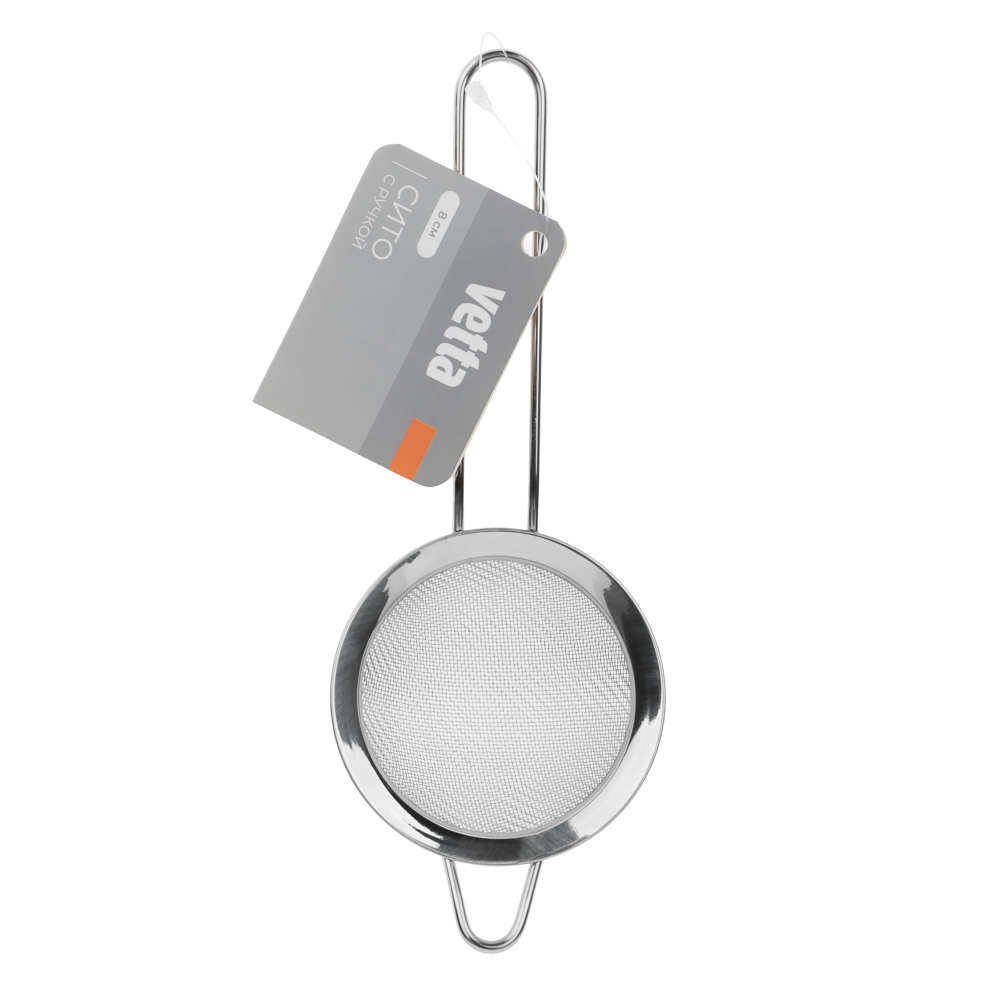 VETTA Сито с ободом и ручкой 8см, нерж.сталь - #6