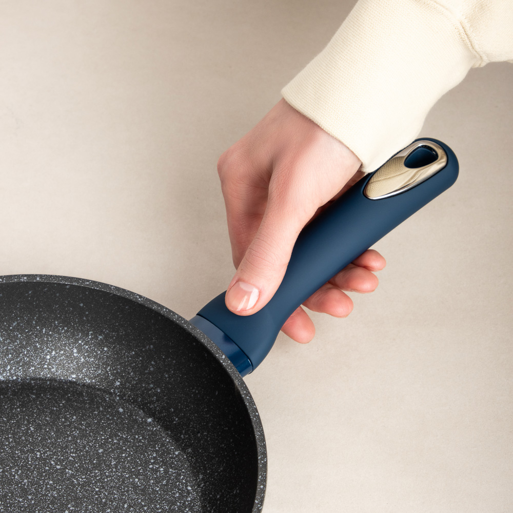 SATOSHI Ривьера Сковорода литая d20см, антипригарное покрытие мрамор, индукция - #13