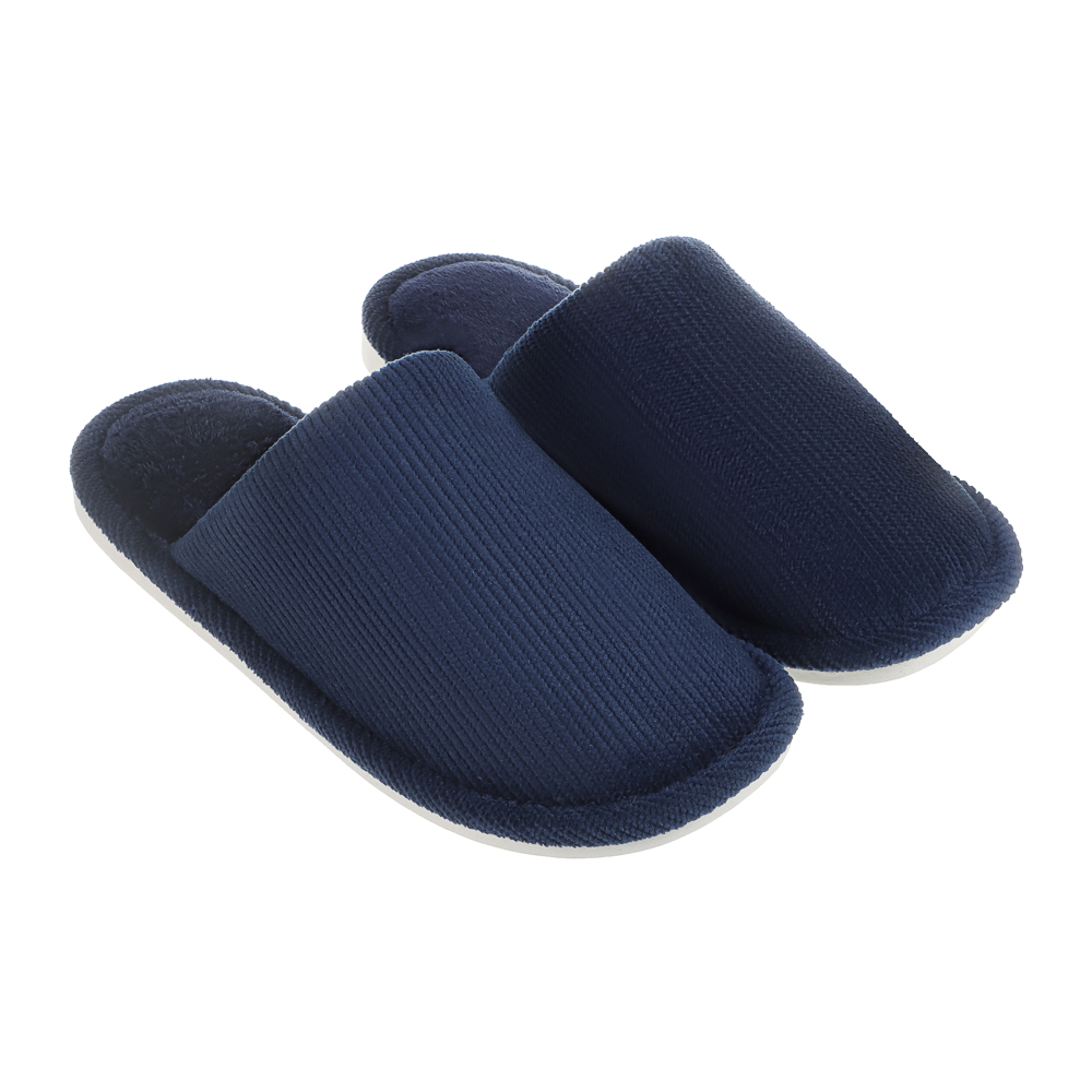 Обувь домашняя мужская, размер 44-45, цвет синий, #1 - #1