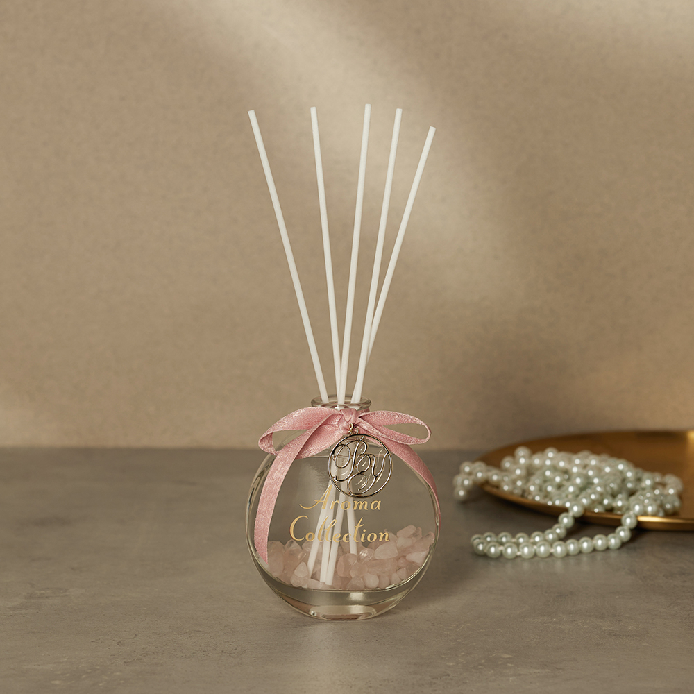 BY Аромадиффузор в декоративном флаконе с декором, 120 мл, аромат (AVOCADO AND MINT) - #8