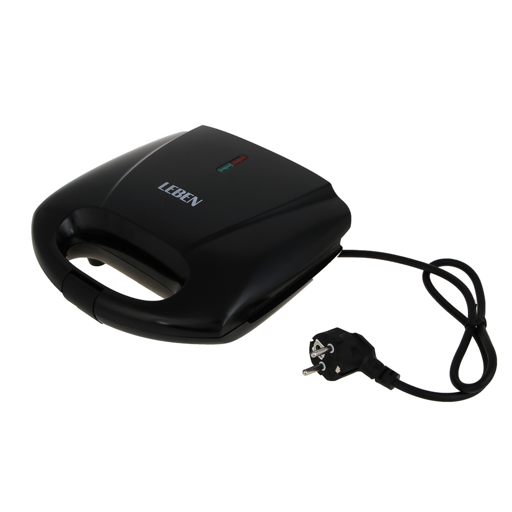 LEBEN Вафельница для бельгийских вафель, 1000 Вт, пластик, нерж. сталь, антипригарное покрытие - #11