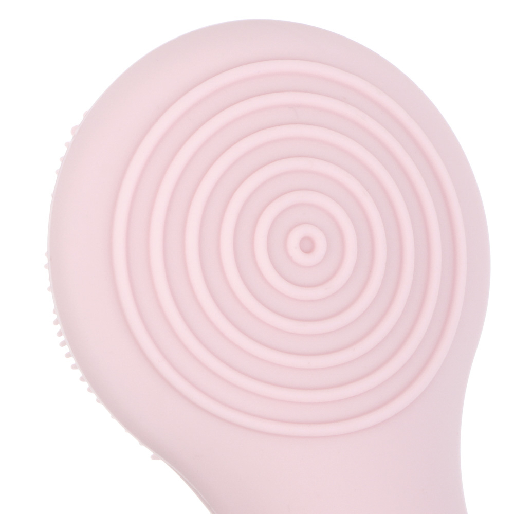 LEBEN Массажер для лица силиконовый, 2xAAA (не в компл.), влагозащита IP6, розовый - #6