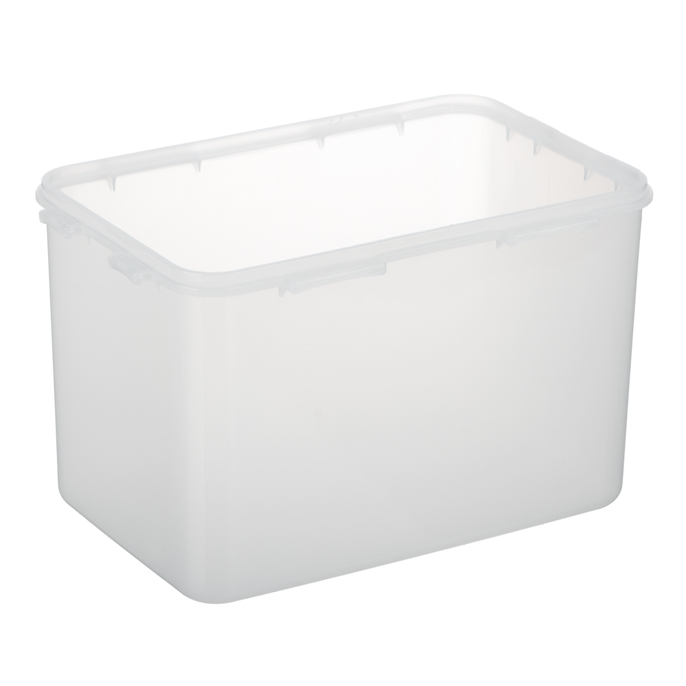 Контейнер герметичный для СВЧ с защелками, 2,2л, 205х135х130мм, пластик - #6