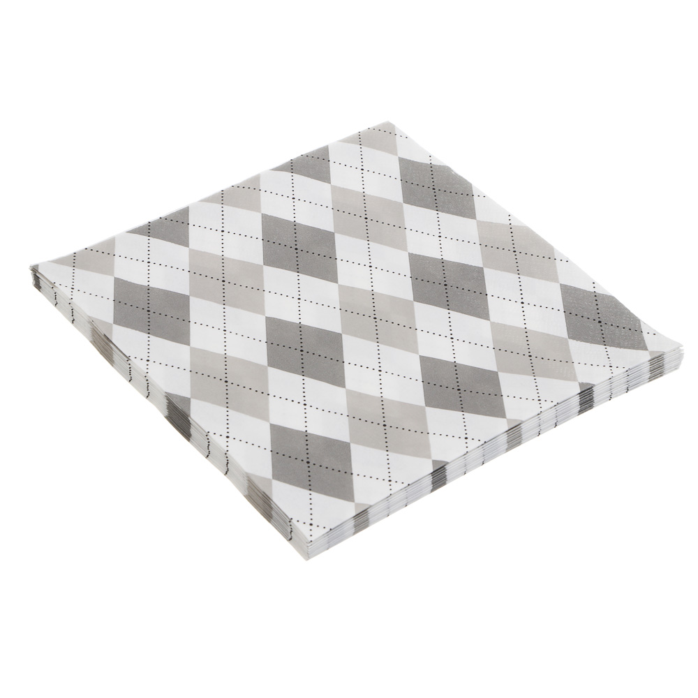 Набор салфеток бумажных, 33x33 см, 12 шт, диз.1 - #1