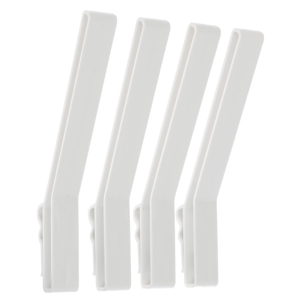 Сушилка на батарею Kuber Home, комплект 4шт, белая - #1