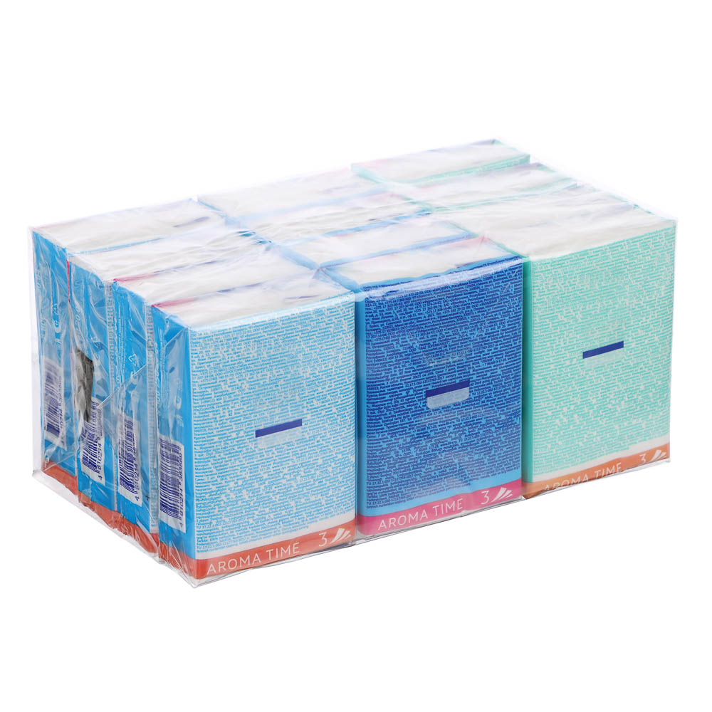 Платочки бумажные Grand Pero aroma, 3 слоя, 7шт - #10