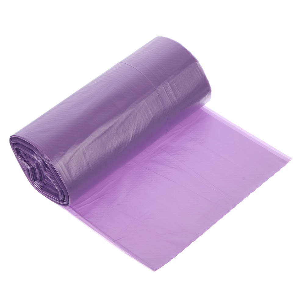 VETTA Мешки для мусора БИО 30 л, 20 шт, стандарт, 4 аромата(ваниль, клубника,лимон, лаванда), рулон - #3