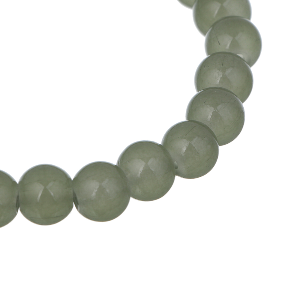 ЮНИLOOK Браслет кошачий глаз, d7см, d бусин 0,8мм, 6 цветов, стекло, #1 - #4