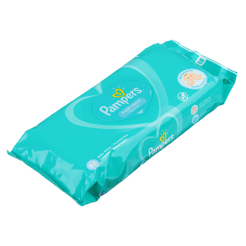 Салфетки влажные для детей PAMPERS Fresh Clean, 52 шт - #1