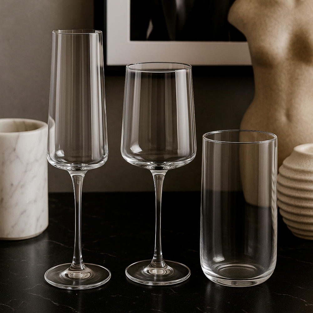 PASABAHCE Айконик Стакан высокий 365мл, стекло арт 420805SLB - #3