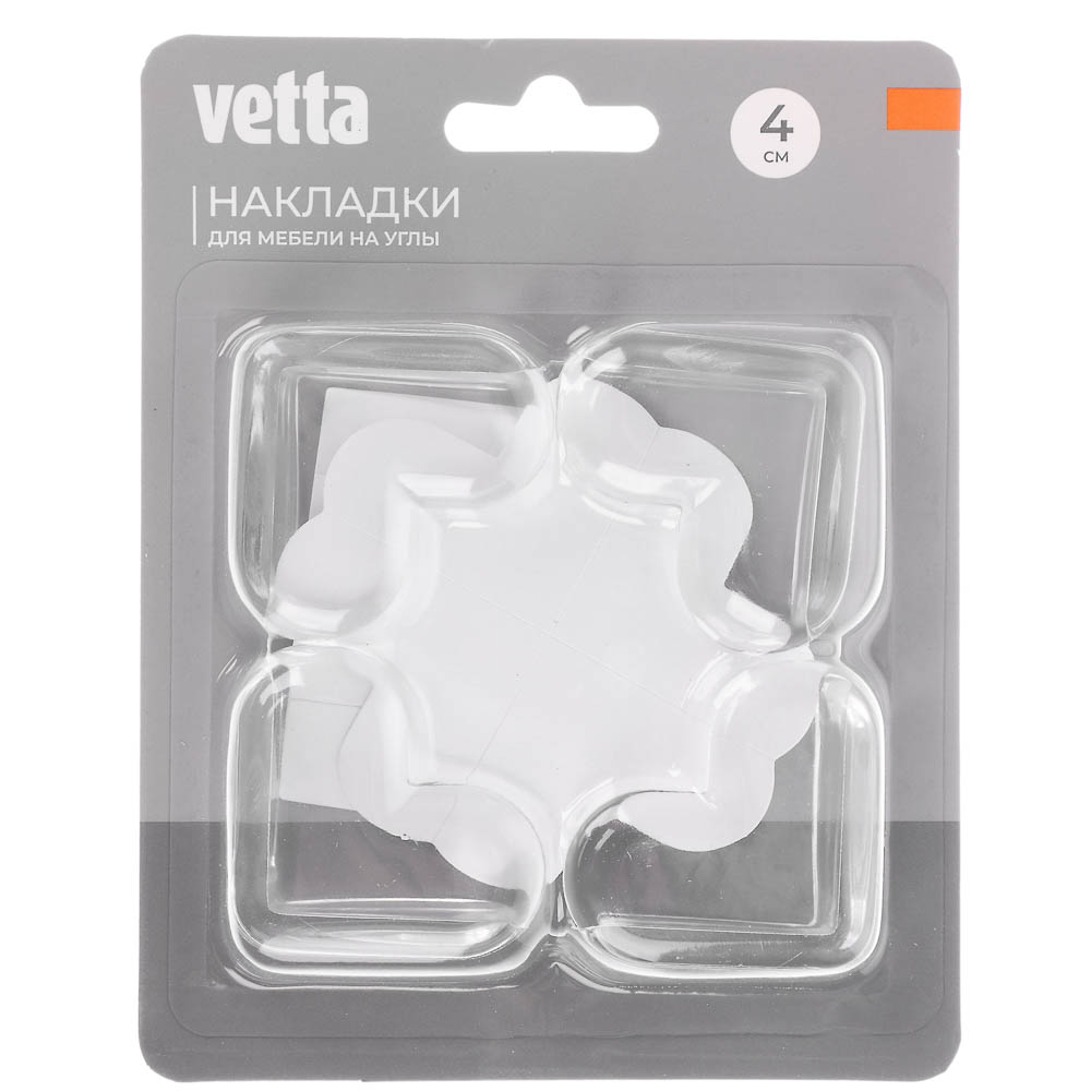 Накладки на углы тм VETTA, треугольные, 4 шт, ПВХ, 4см,  2 дизайна - #10