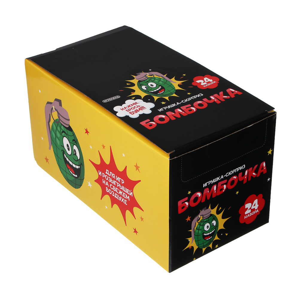 ИГРОЛЕНД Игрушка сюрприз "Бомбочка" 6 штук в наборе, PP, 14х15см - #4