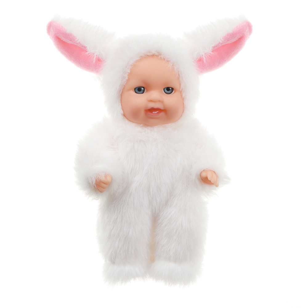 ИГРОЛЕНД Пупс в кигуруми 12 см, PVC, PP, полиэстер, 10,2х5х17 см - #12