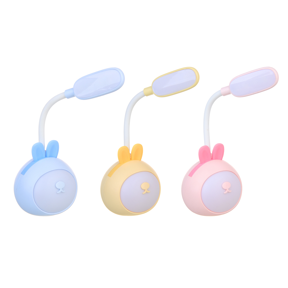 Светильник LED "Зайка", USB, АБС пластик, 8х7,5х16см, 3 цвета - #1