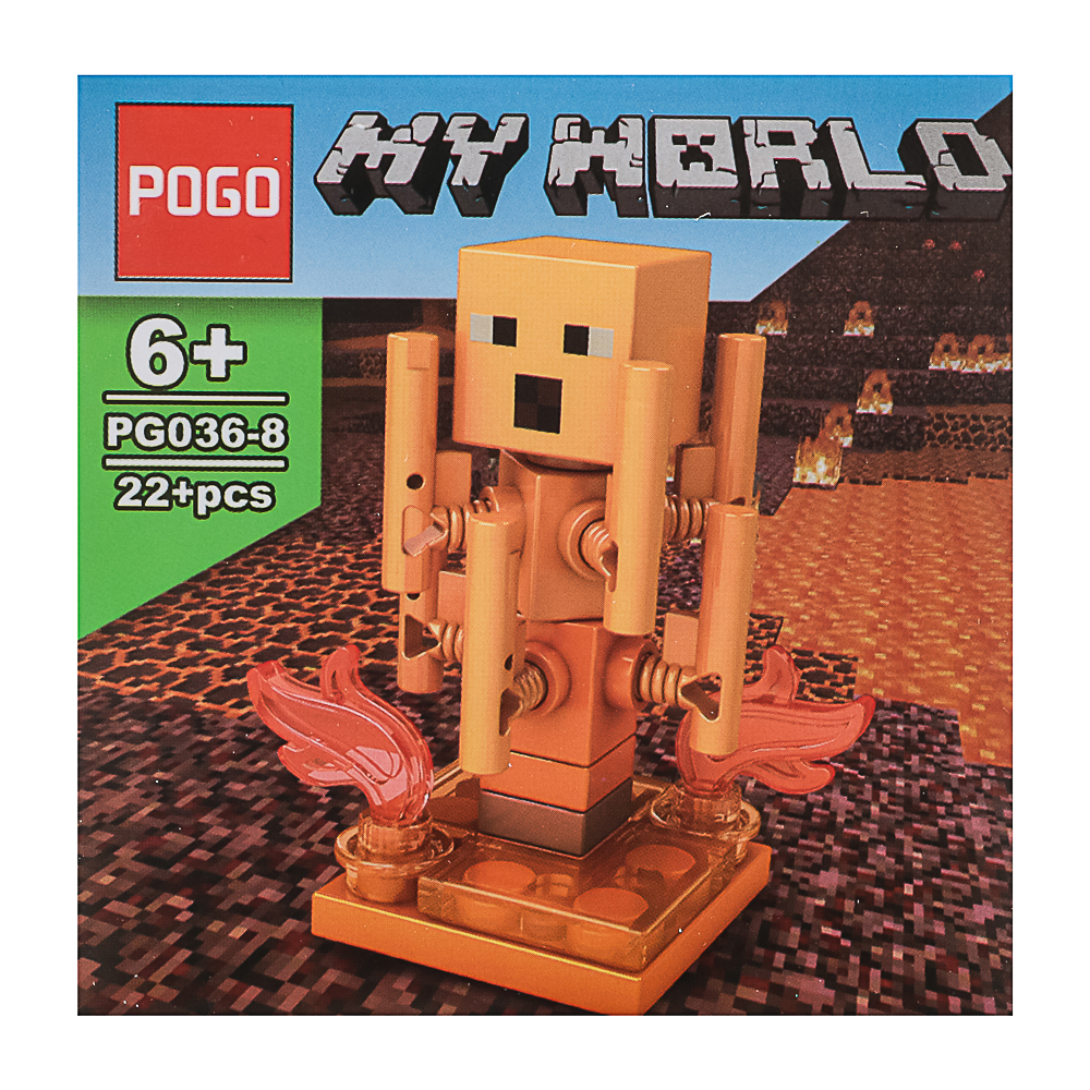 Конструктор "Игровой мир" 21-28 дет., ABS, 7х4,5х7 см, 6 видов - #22