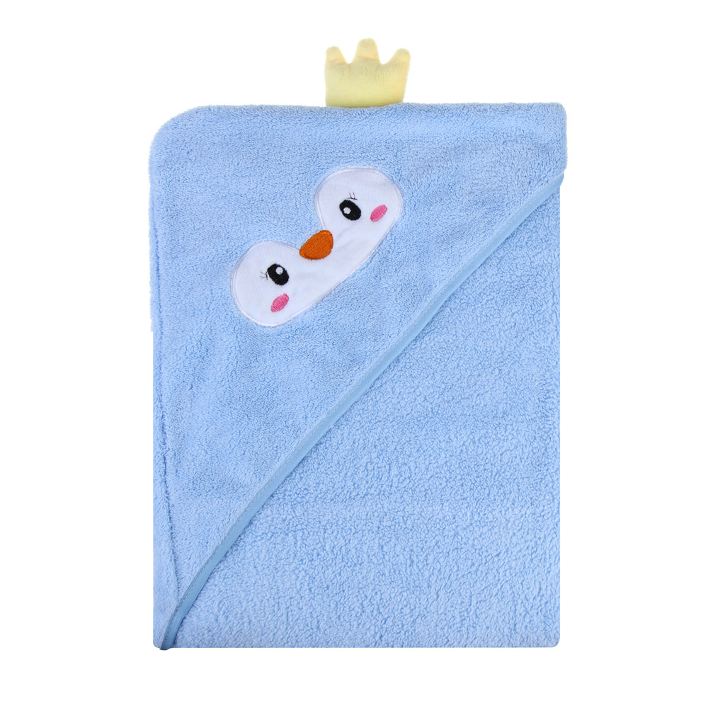 PROVANCE Полотенце-пончо махровое с капюшоном 80%ПЭ, 20% полиамид, 105х105см, 280гр/м, 3 дизайна - #3