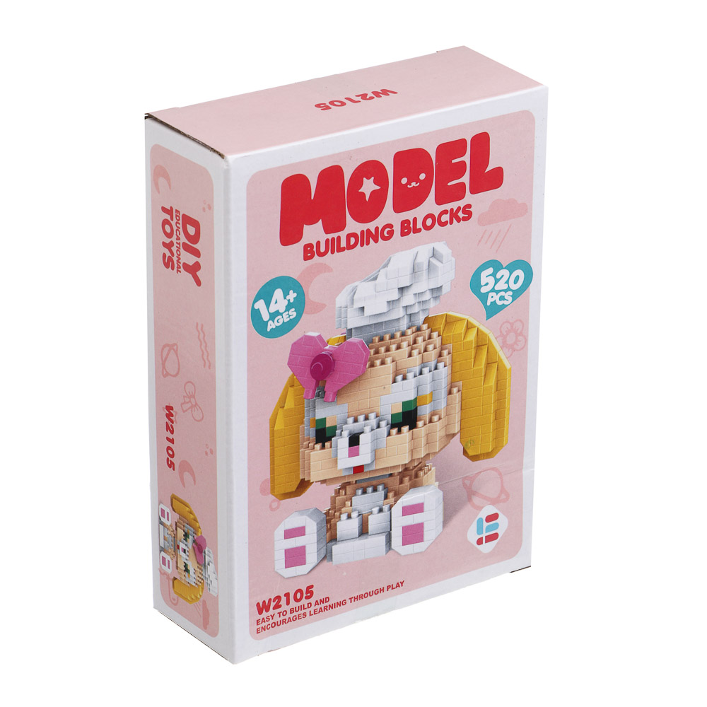 Конструктор мини 3D "Зверята", ABS, 11,5х4,5х16см, 4 вида - #9