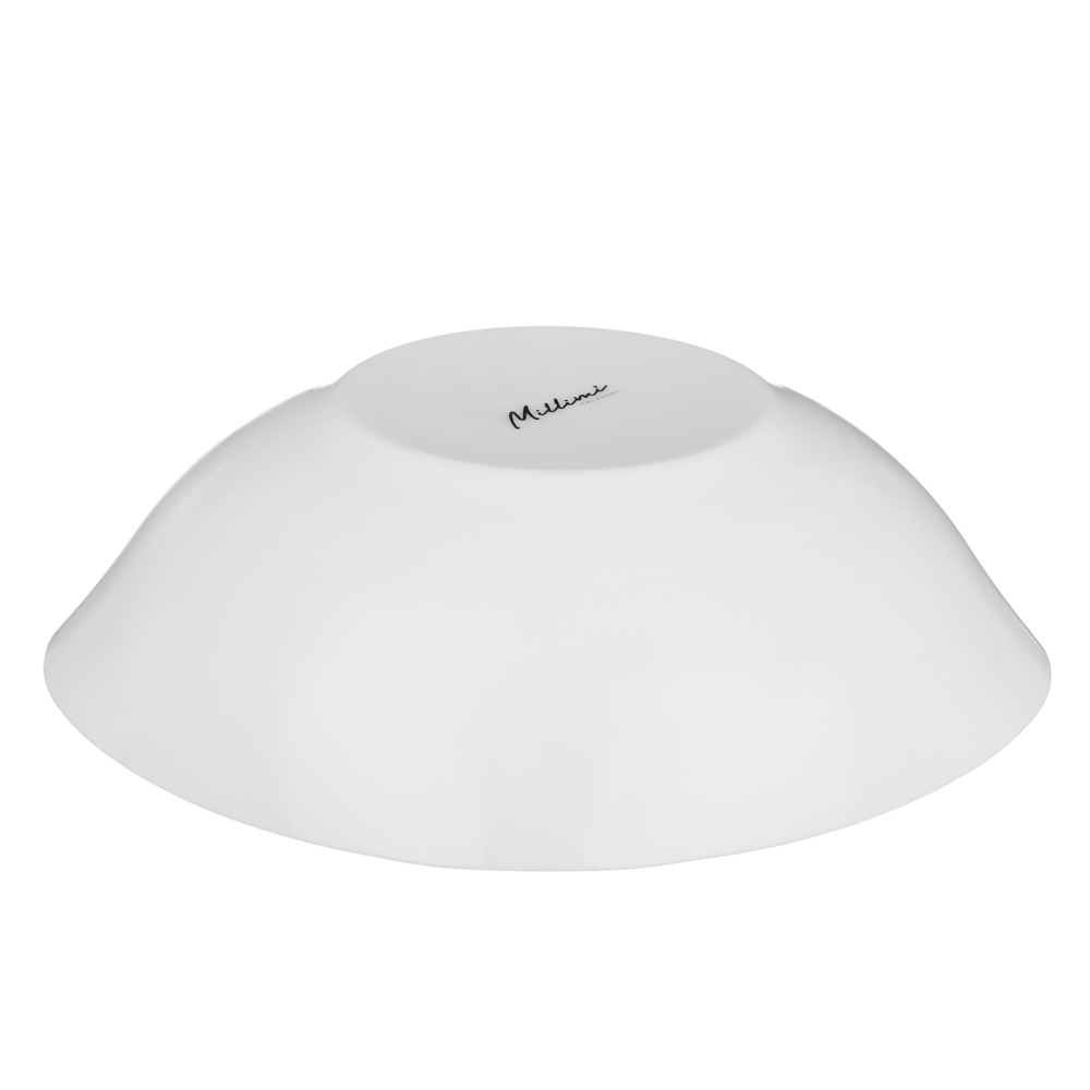 MILLIMI Маки Салатник, опаловое стекло, 1430мл, 23х6.7см, квадратная форма - #6