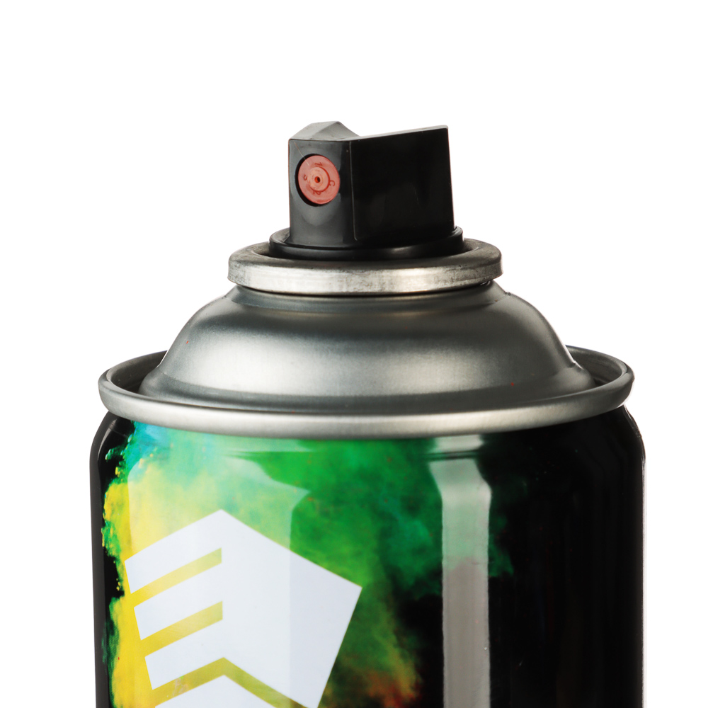 ЕРМАК Краска аэрозоль, 400 мл, флуоресцентная, оранжевая - #3