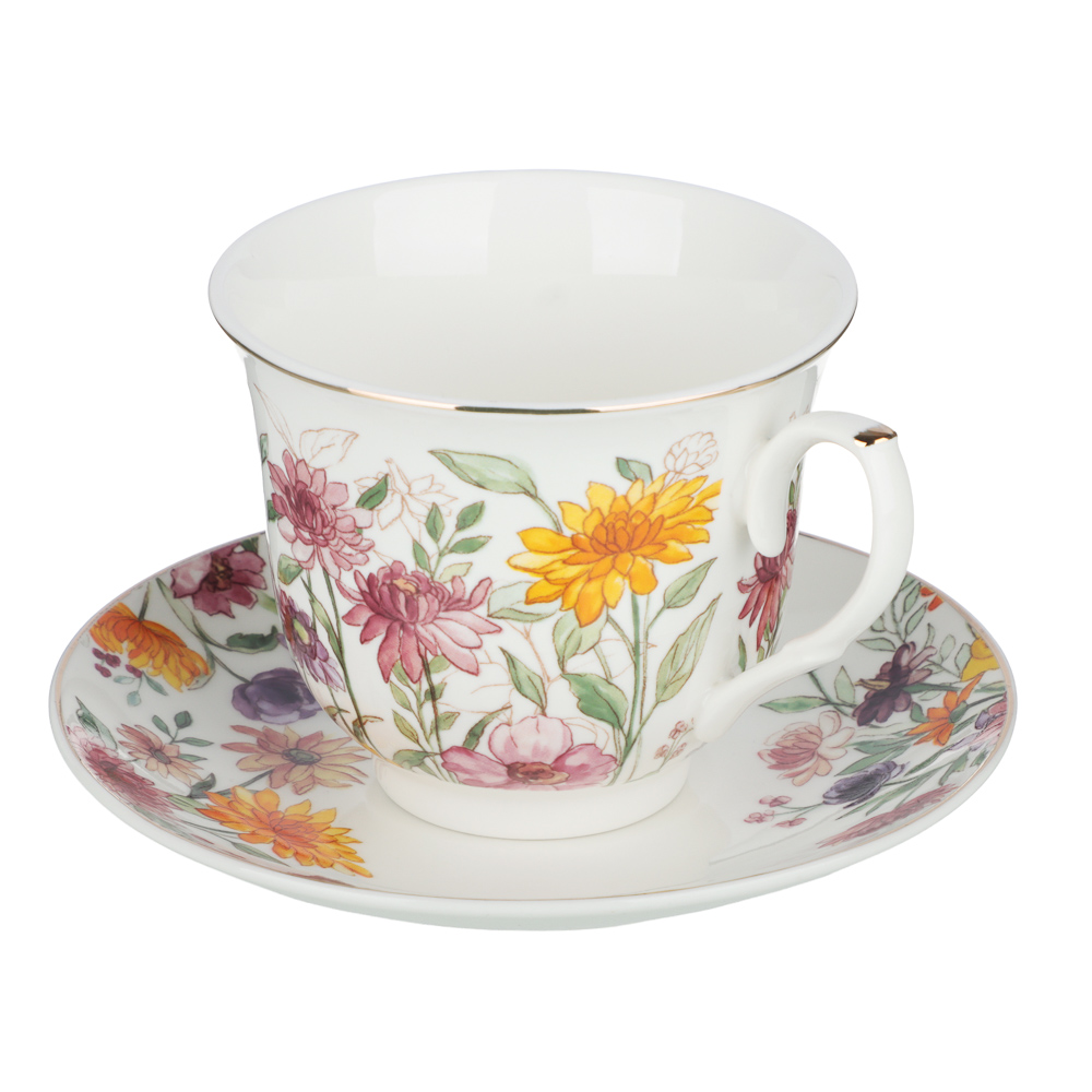 Набор чайный 2 пр., 225мл, MILLIMI, Аврора, фарфор - #1