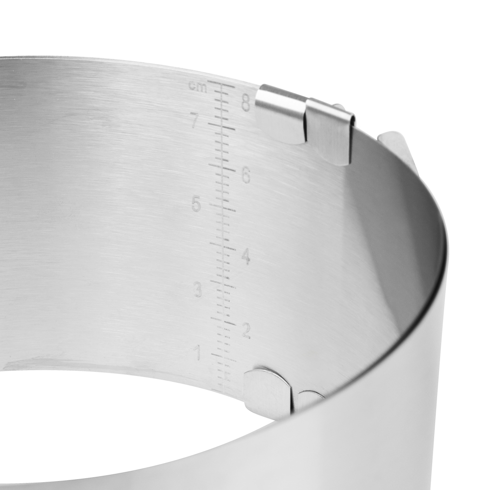 SATOSHI Форма для выпечки раздвижная 16-30х8см, нерж.сталь - #4