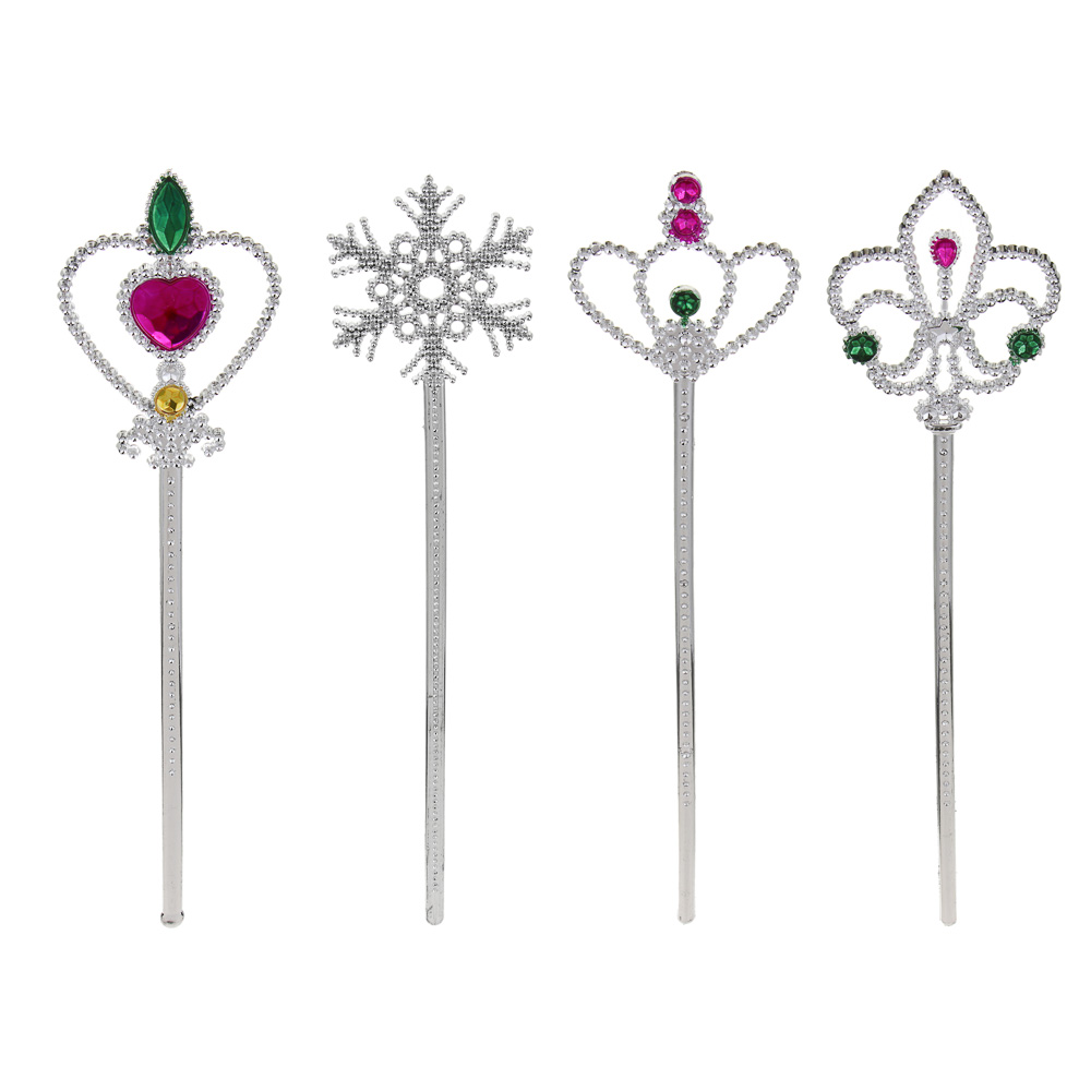 СНОУ БУМ Волшебная палочка, 31-32см, пластик, 4 дизайна - #1