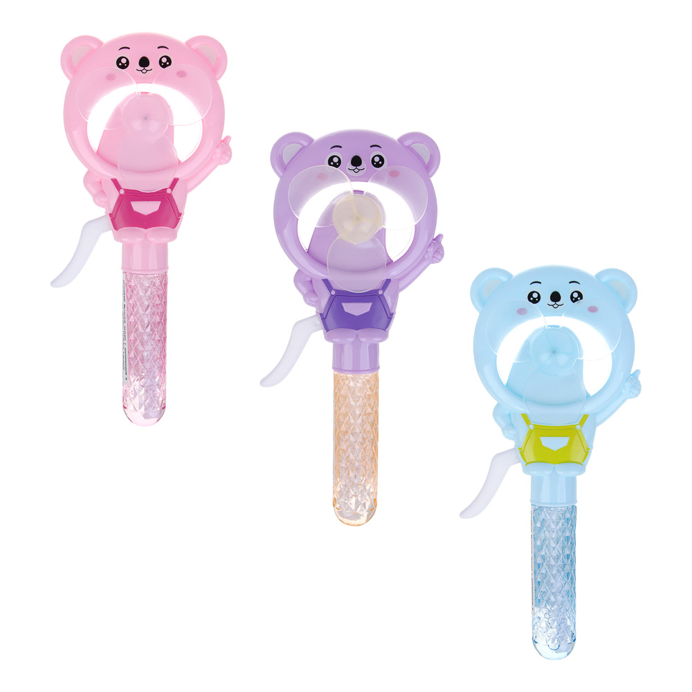 Мыльные пузыри с вентилятором в виде животных, ИГРОЛЕНД, PP,PET, мыл. раствор 30мл - #2