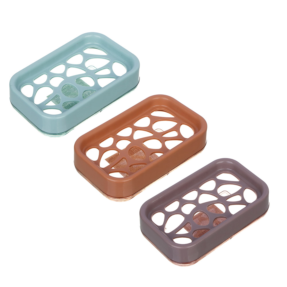 VETTA Мыльница, пластик, 14х8,5х4 см - #1