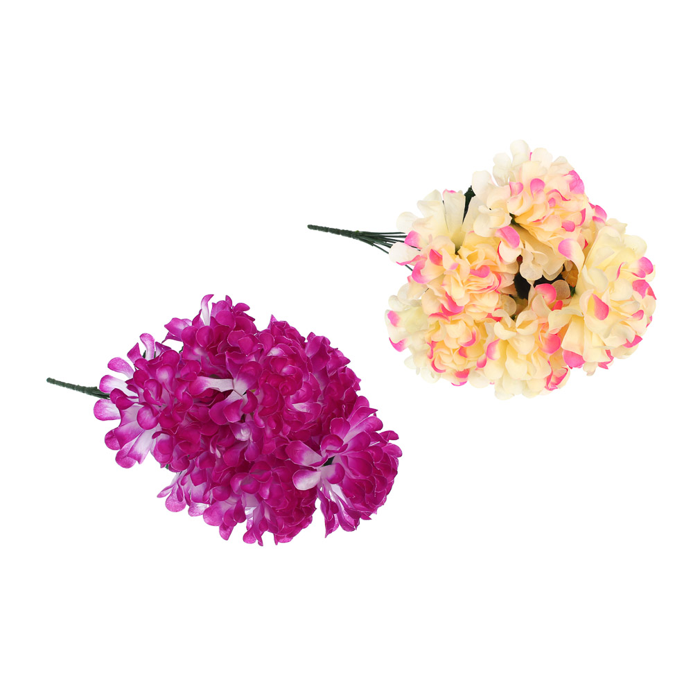 Букет искусственных цветов тм LADECOR гортензия, длина 43 см - #1