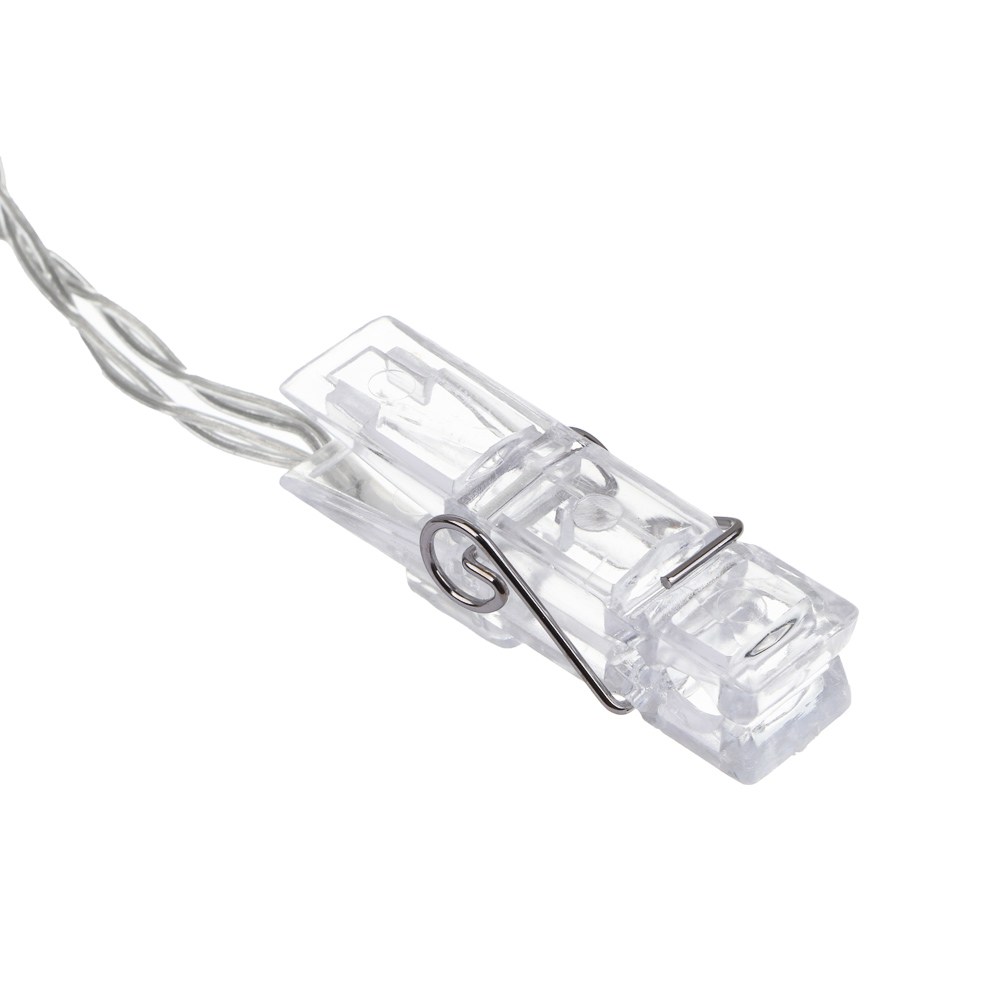 Гирлянда с прищепками для фотографий, 1,85 м, 2xAA - #2