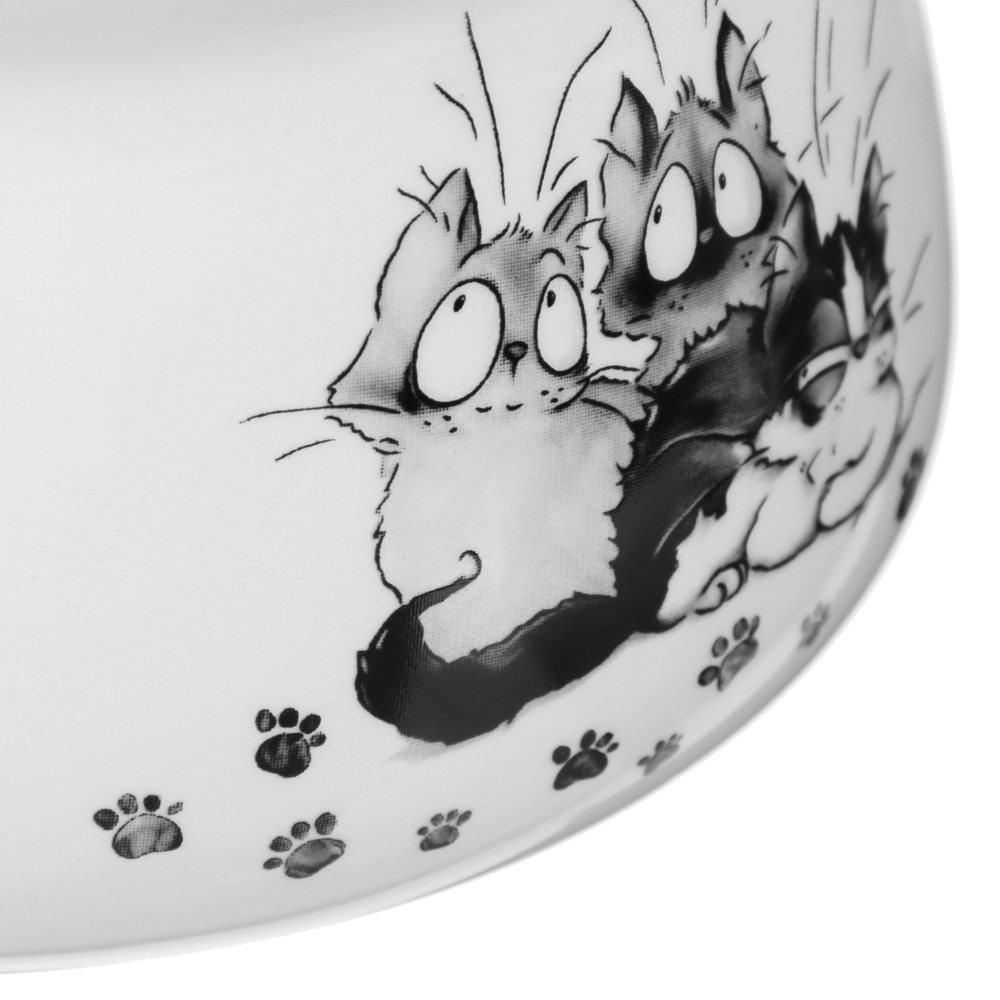 MILLIMI Озорные коты Горшочек для запекания, 500 мл, 17x13x10см, керамика - #4